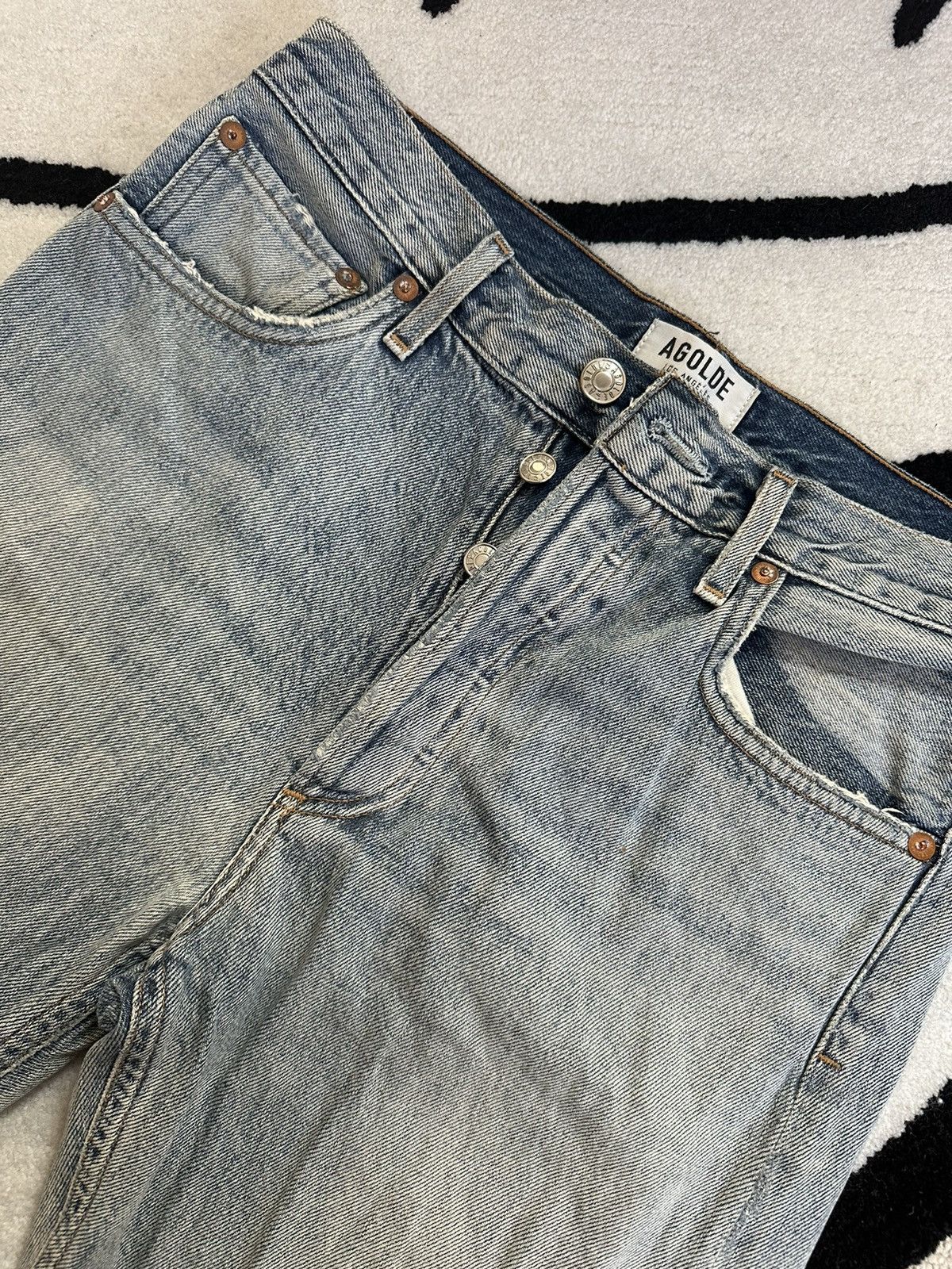 Agolde A Gold E Los Angeles Jeans Size 26" / US 2 / IT 38 - 2 Thumbnail
