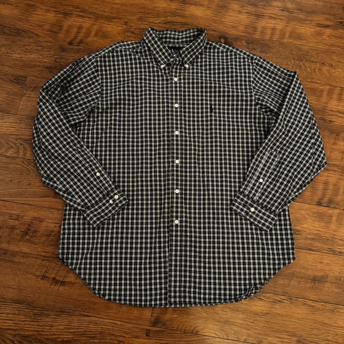 Ralph Lauren Ralph Lauren Button Down Men’s Shirt Blue Label 17.5 34-35 Size US L / EU 52-54 / 3 - 1 Thumbnail