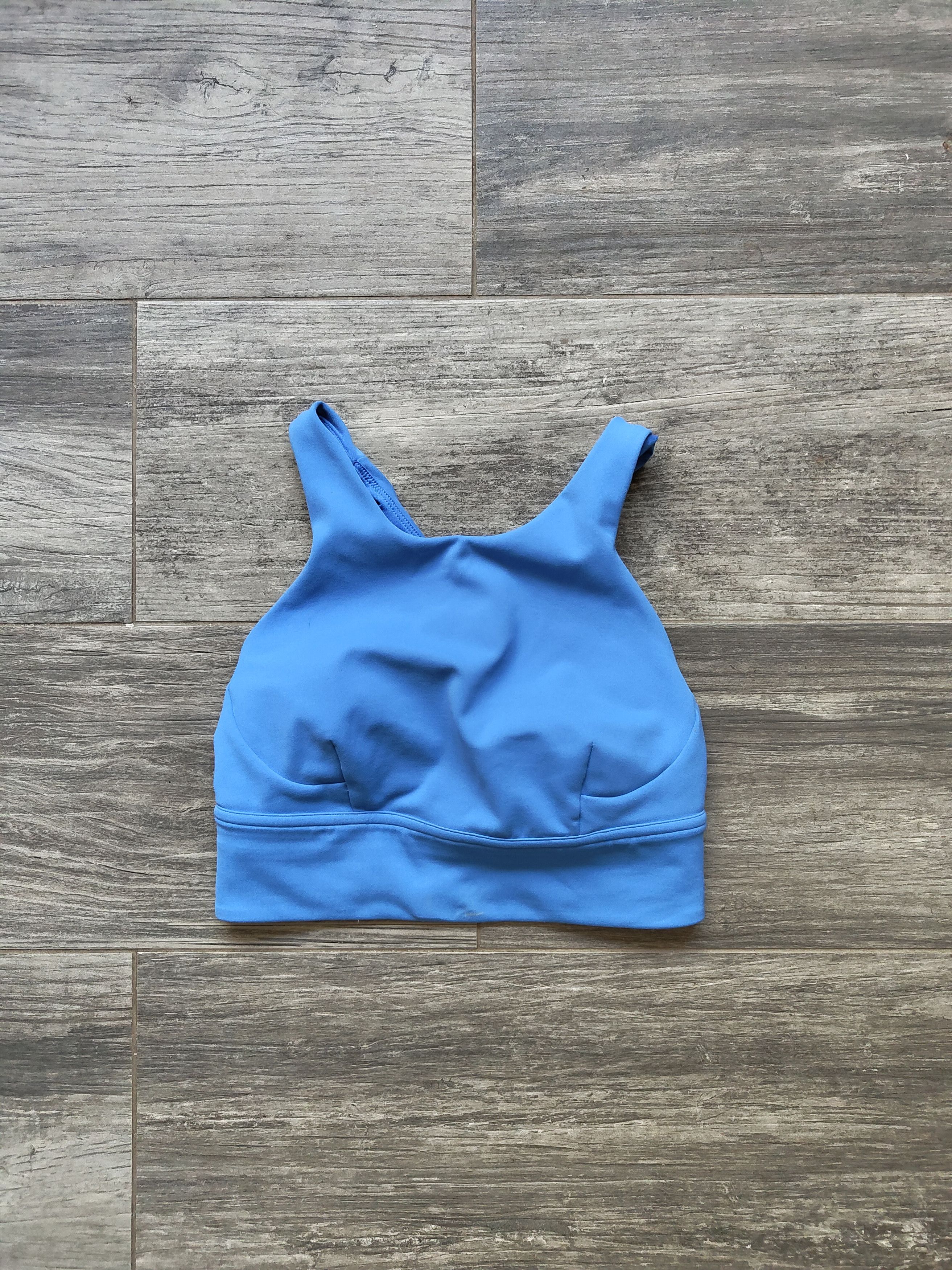 Lululemon Lululemon blue workout bra top with padding Size S / US 4 / IT 40 - 1 Thumbnail