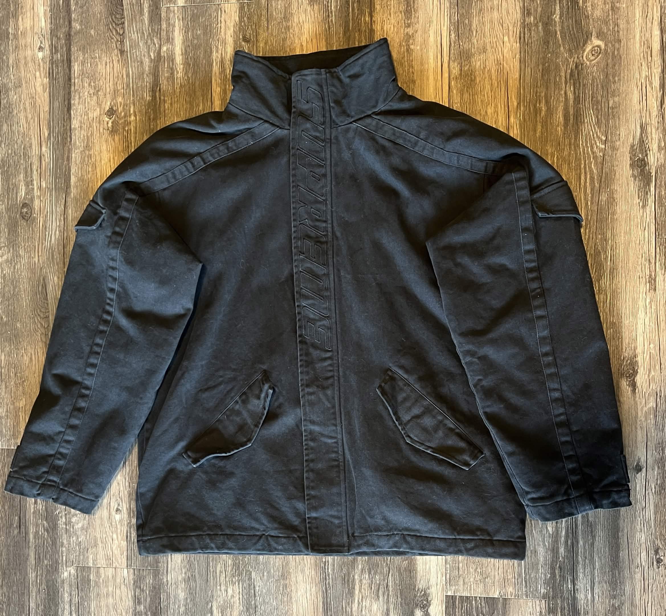 Supreme Supreme Brushed Twill Zip Jacket Size US M / EU 48-50 / 2 - 2 Thumbnail