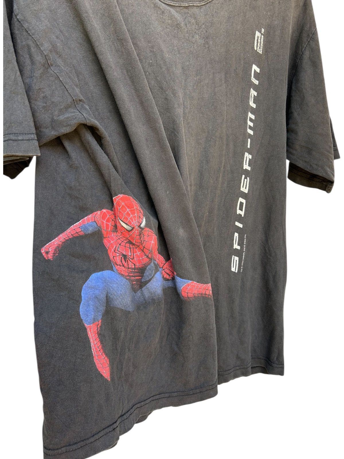 Marvel Comics × Vintage Sunfaded Vintage Spider Man 2 Shirt Size US L / EU 52-54 / 3 - 3 Thumbnail