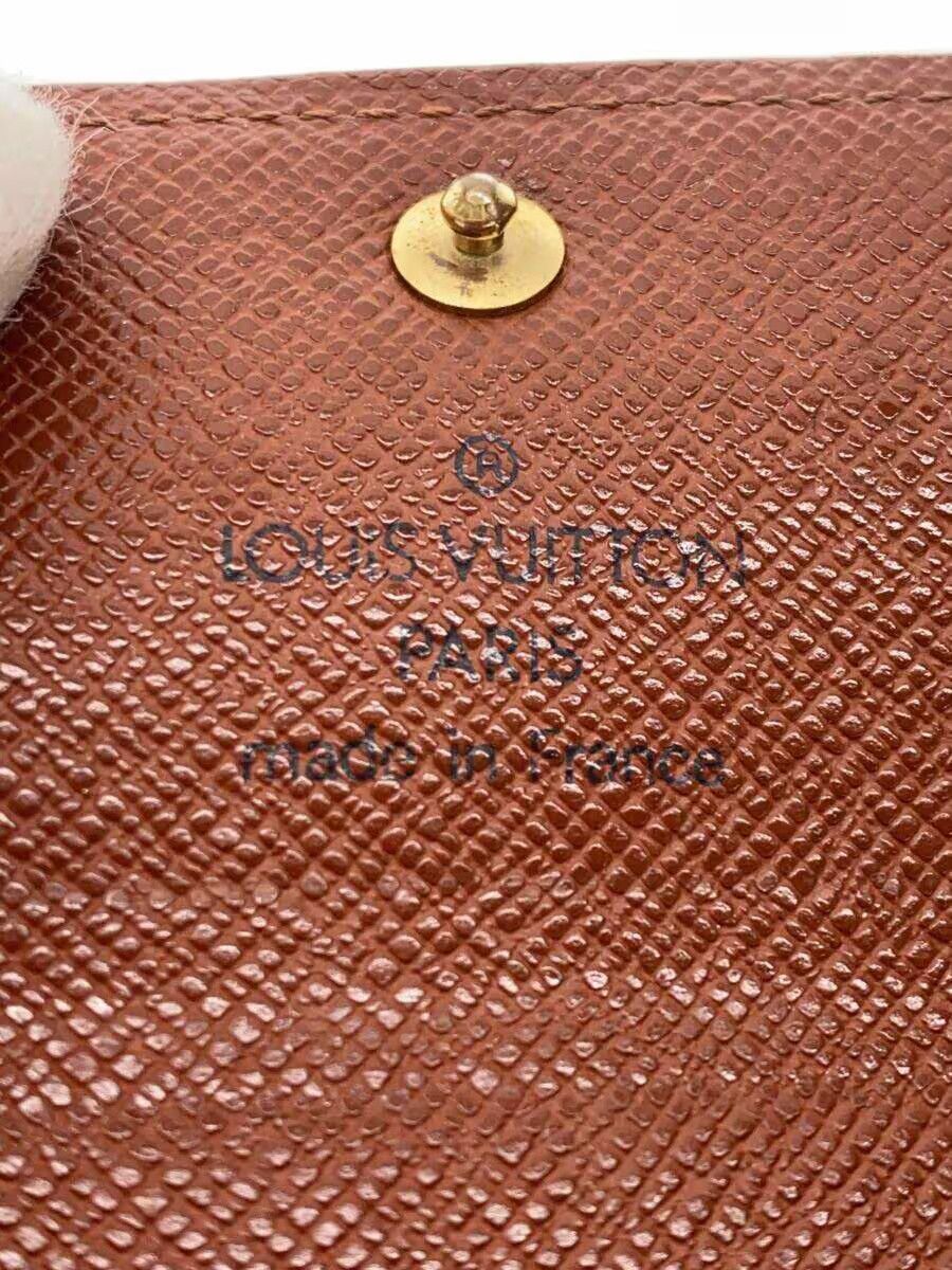 Louis Vuitton Louis Vuitton Monogram Porto Monnaie Plat Canvas Brown Size ONE SIZE - 3 Thumbnail