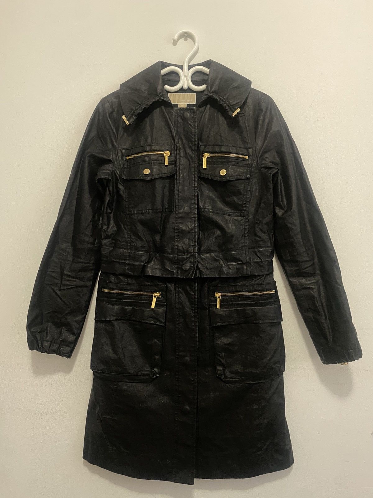 Michael Kors Michael Kors Trench Coat/Jacket Size XS / US 0-2 / IT 36-38 - 1 Thumbnail