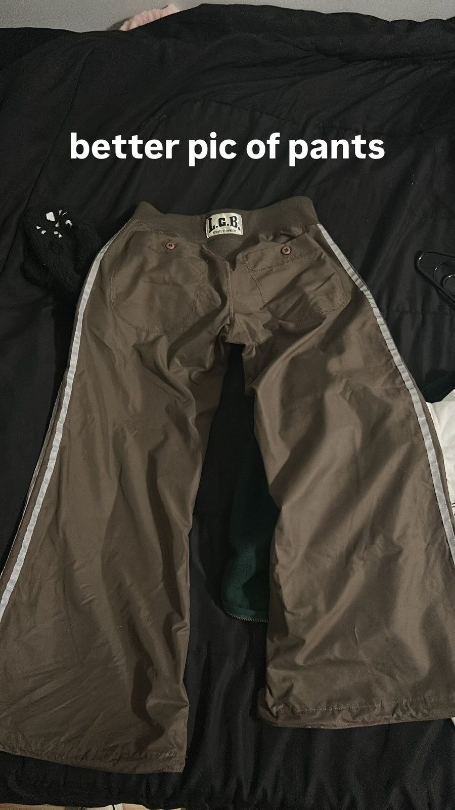 Le Grande Bleu (L.G.B.) lgb flared trackpants Size US 28 / EU 44 - 1 Thumbnail