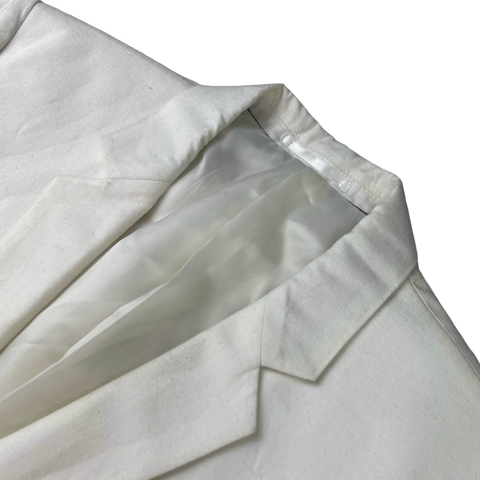 H&M NEW H&M Men's Cotton/Linen 2-Button Blazer White • 38R US Size 38R - 1 Thumbnail