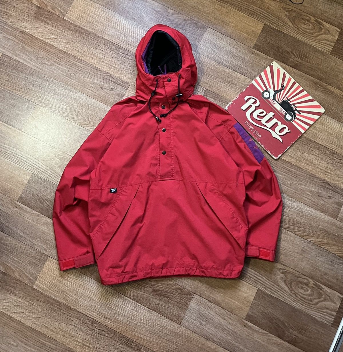 The North Face Vintage The North Face Gore-Tex Stowaway Pullover Jacket Size US L / EU 52-54 / 3 - 3 Thumbnail