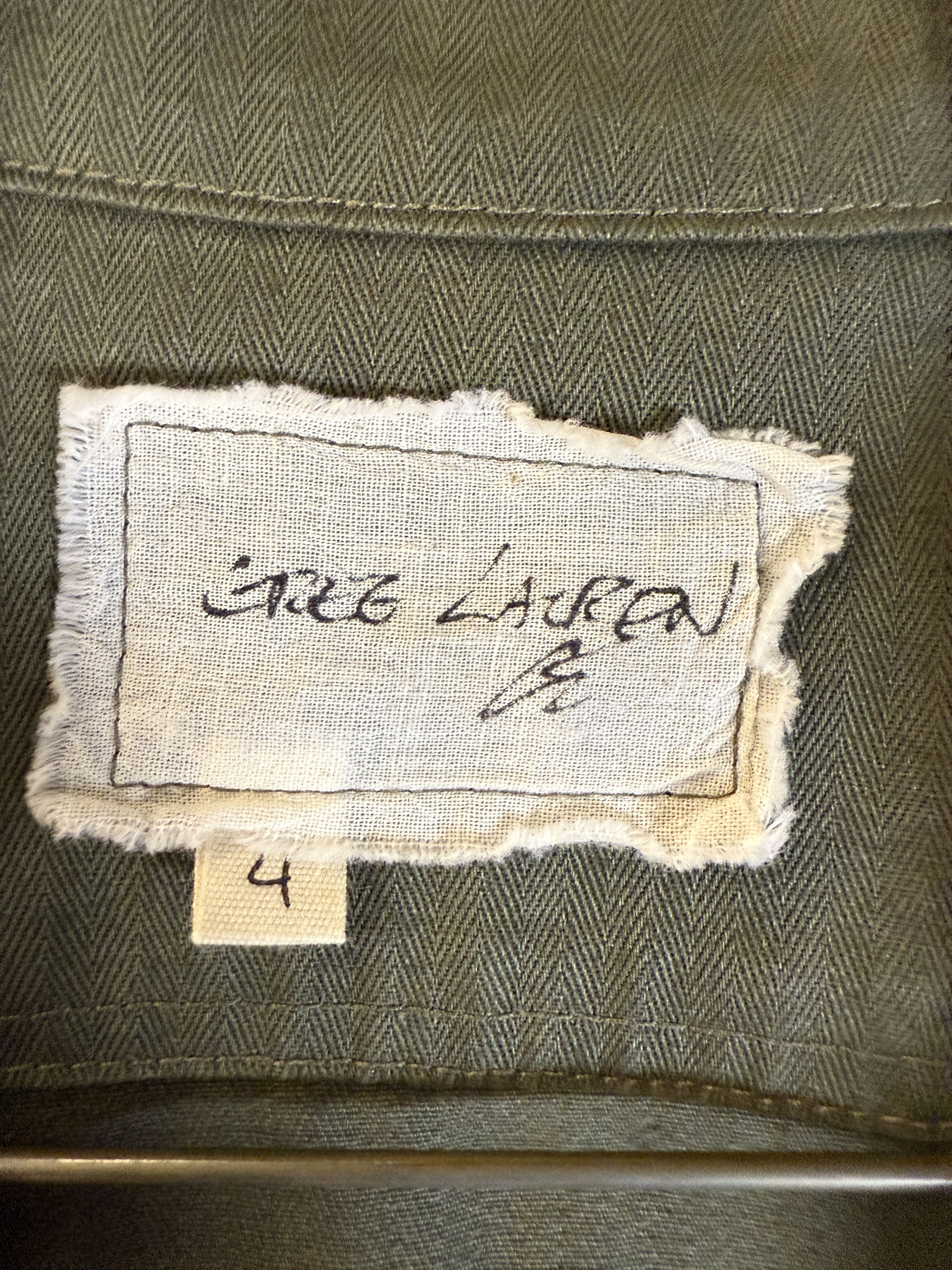 Greg Lauren $995 Greg Lauren Army Boxy Jacket Size US XL / EU 56 / 4 - 7 Thumbnail