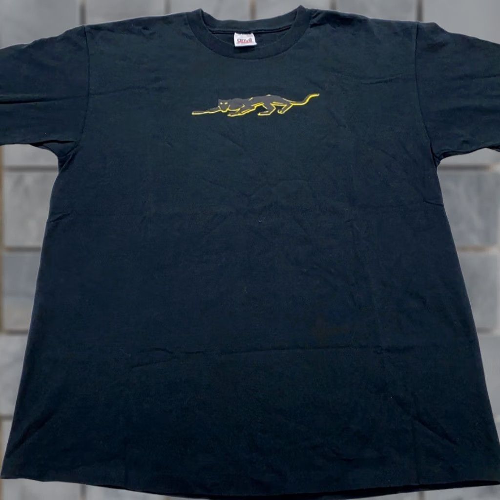 Anvil VINTAGE 90s JOSTA ENERGY DRINK T-Shirt LARGE guarana caffeine single stitch Men Black 80s 90s theme Shirt Mens L Size US L / EU 52-54 / 3 - 1 Thumbnail