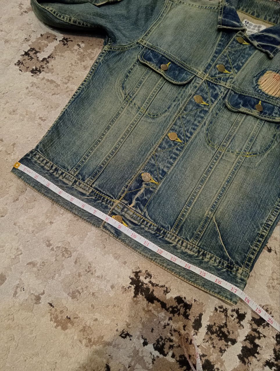 Takeo Kikuchi TAKEO KIKUCHI JAPAN PATCHWORK BLUE DENIM JACKET Size US M / EU 48-50 / 2 - 19 Thumbnail