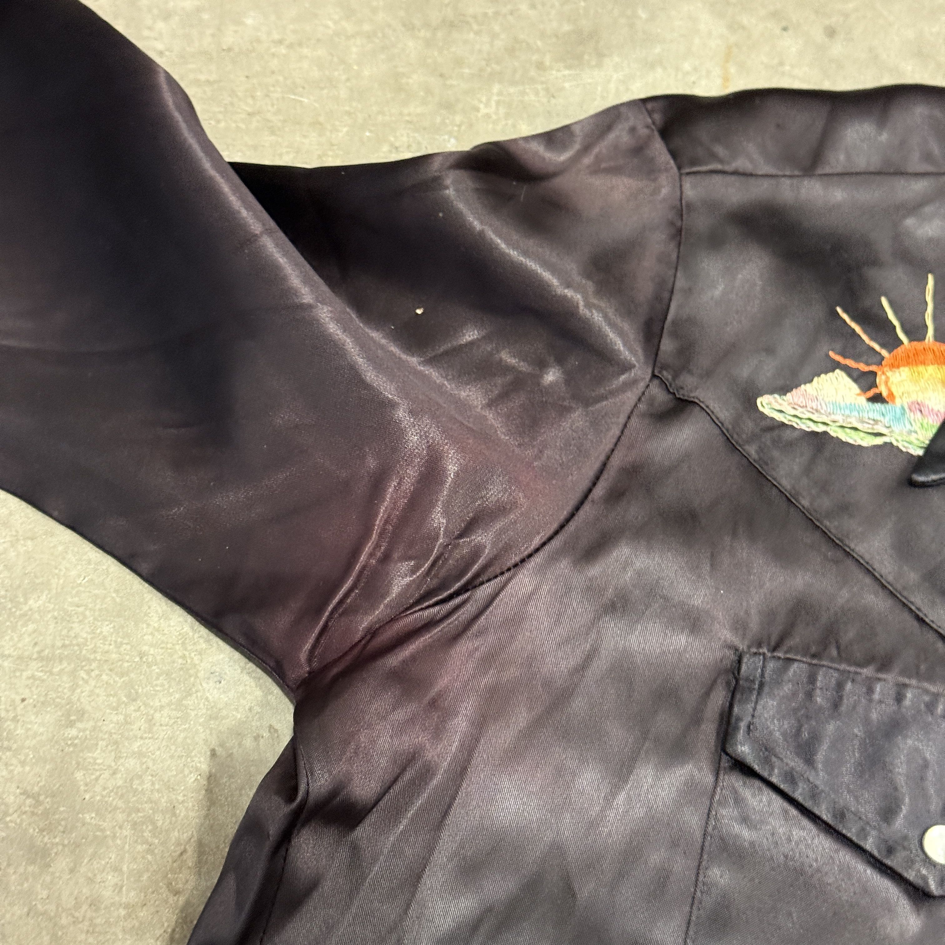 Other Vintage Embroidered Mountain Scene Western Shirt Size L Jizz Ind Size US L / EU 52-54 / 3 - 4 Thumbnail