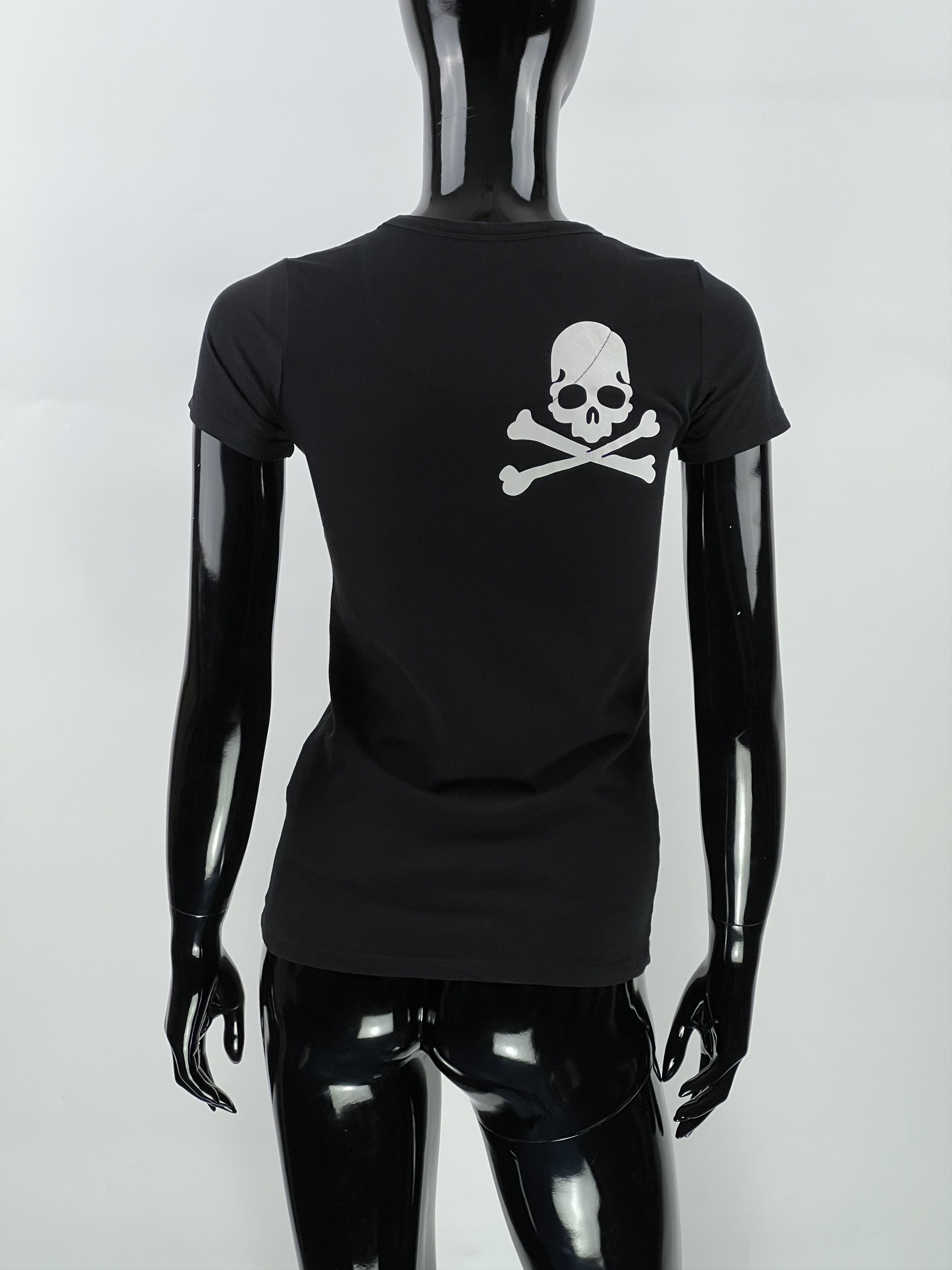 Philipp Plein Phillip Plein Vintage Women's Skull Print T Shirt Size XS Size XS / US 0-2 / IT 36-38 - 1 Thumbnail