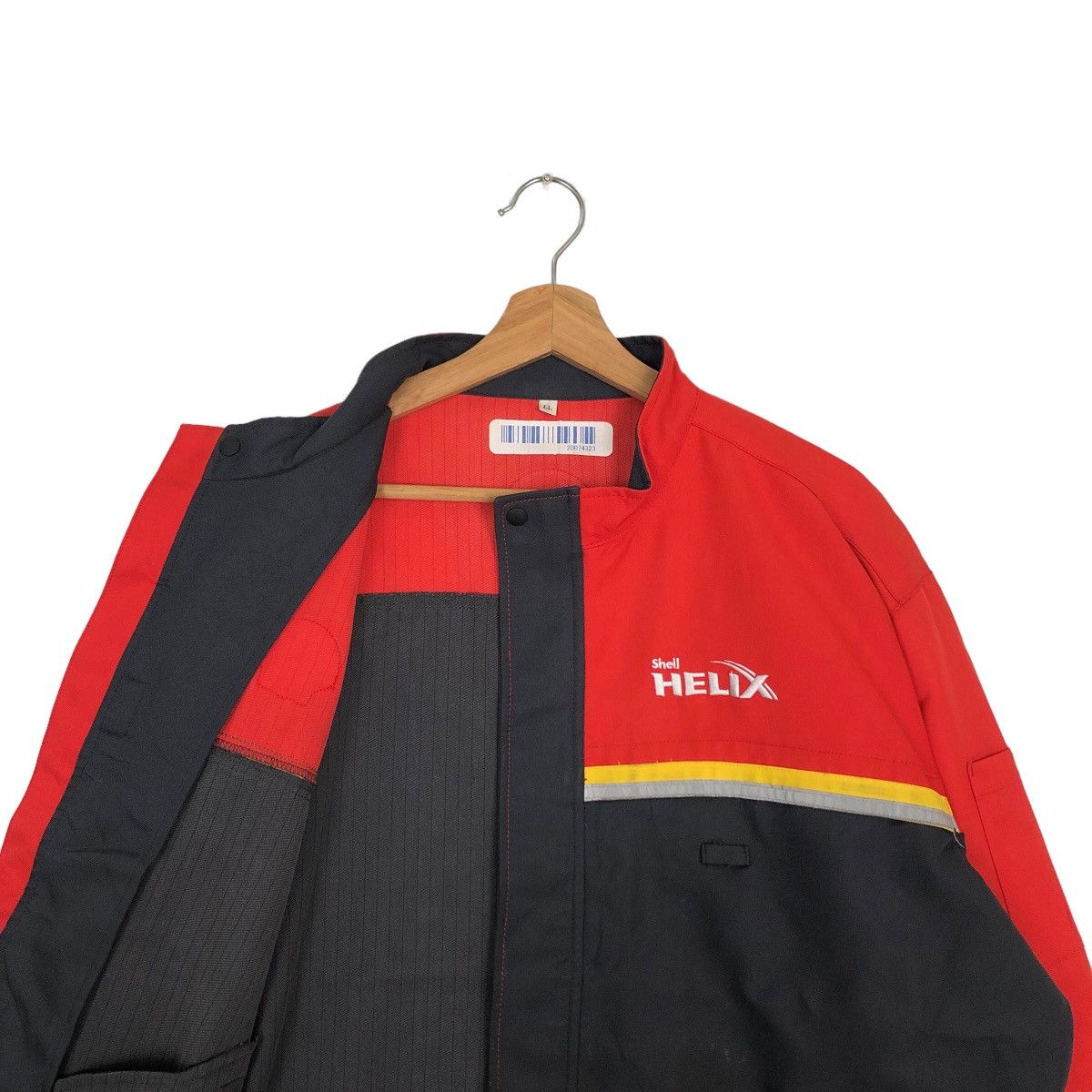 Japanese Brand 🔥VINTAGE BOMBER JACKET SHELL HELIX BIG LOGO RACING Size US M / EU 48-50 / 2 - 9 Thumbnail