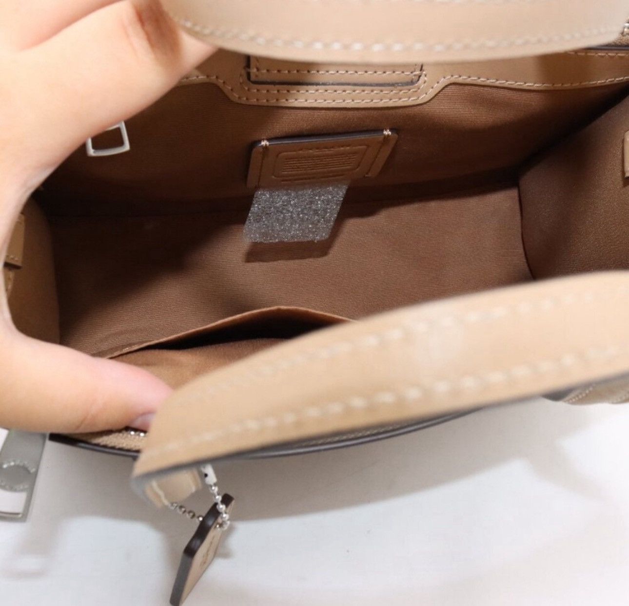 Coach Coach tan nina small tote Size ONE SIZE - 6 Thumbnail