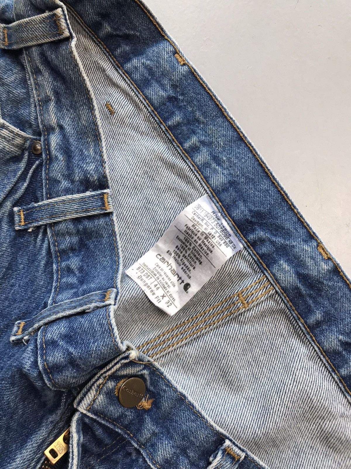 Carhartt Vintage Carhartt B73 DST double knee denim Size US 42 / EU 58 - 4 Thumbnail