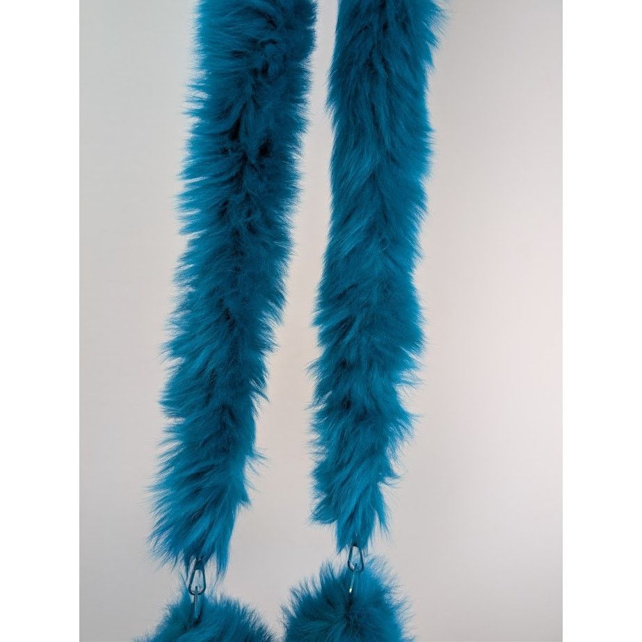 Bottega Veneta o1rshd1 Size: 8.5 / Toscana Shearling Gloves in Blue Size ONE SIZE - 9 Thumbnail