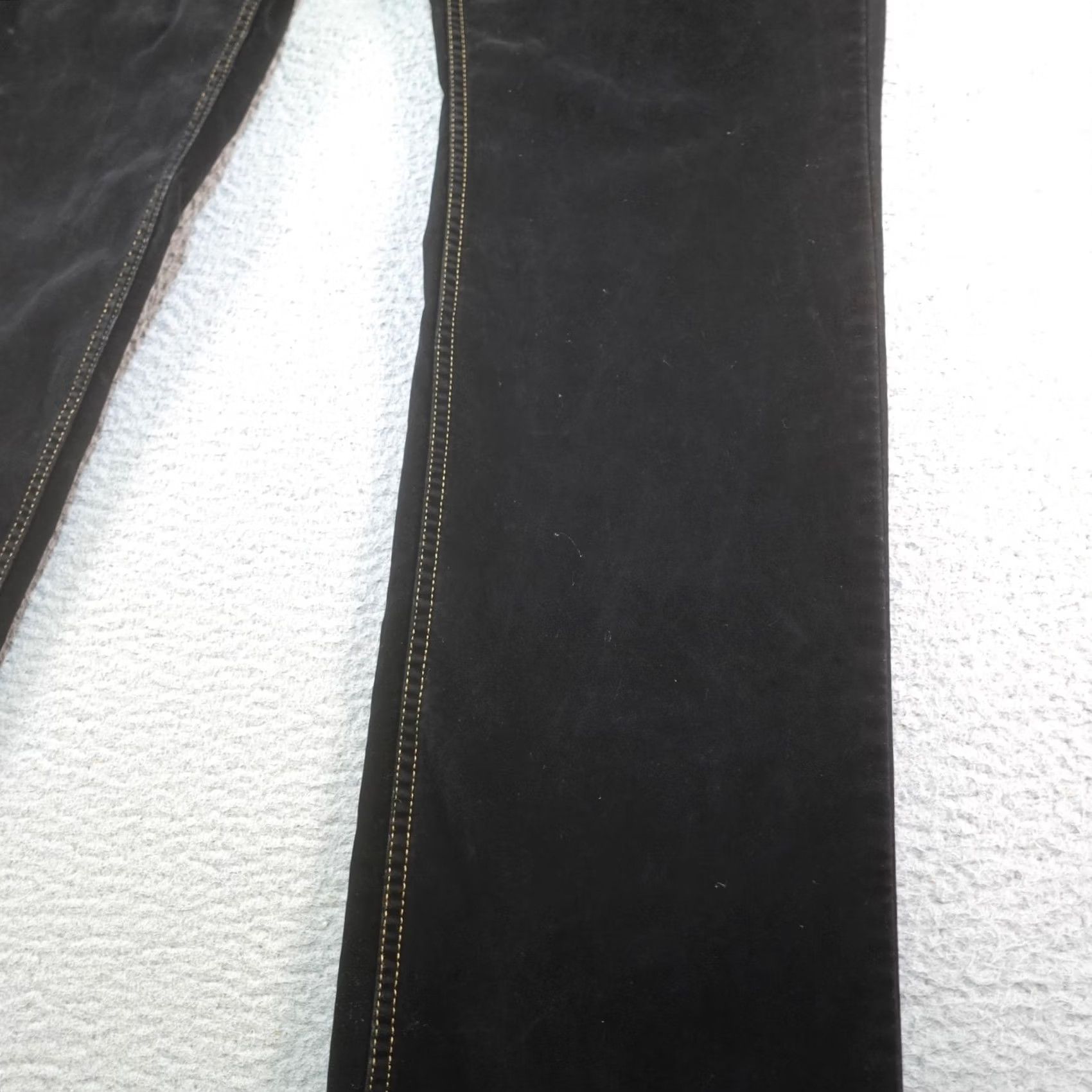 Denime VINTAGE Tommy Jeans Jeans Mens 32x32 Black Straight Leg Denim Y2K 2002 Soft Size US 32 / EU 48 - 4 Thumbnail