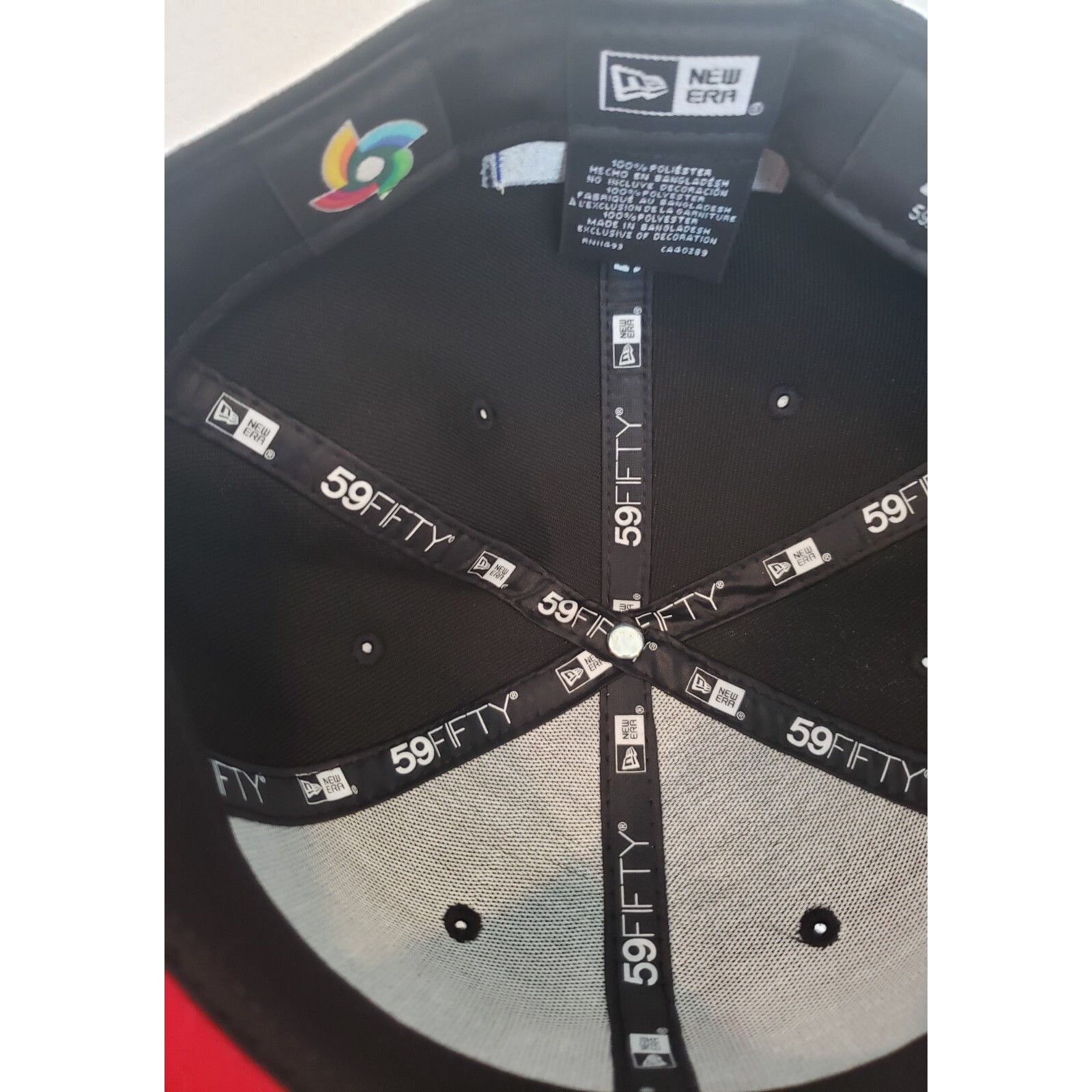 New Era Dominican Republic Hat Cap 2023 WBC 5950 Size 7 New Era Size ONE SIZE - 6 Thumbnail