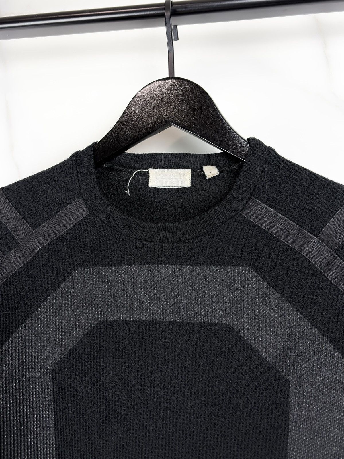 Helmut Lang AW99 Helmut Lang Astro Moto Strap Thermal Longsleeve Tshirt Size US S / EU 44-46 / 1 - 3 Thumbnail