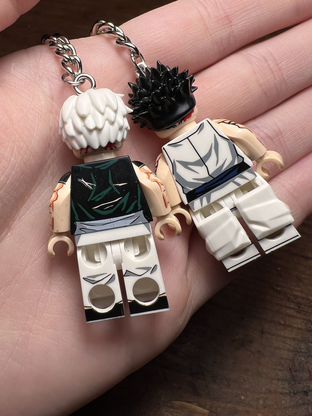 Anime Jujutsu Kaisen anime minifigure keychain keyring Size ONE SIZE - 7 Thumbnail