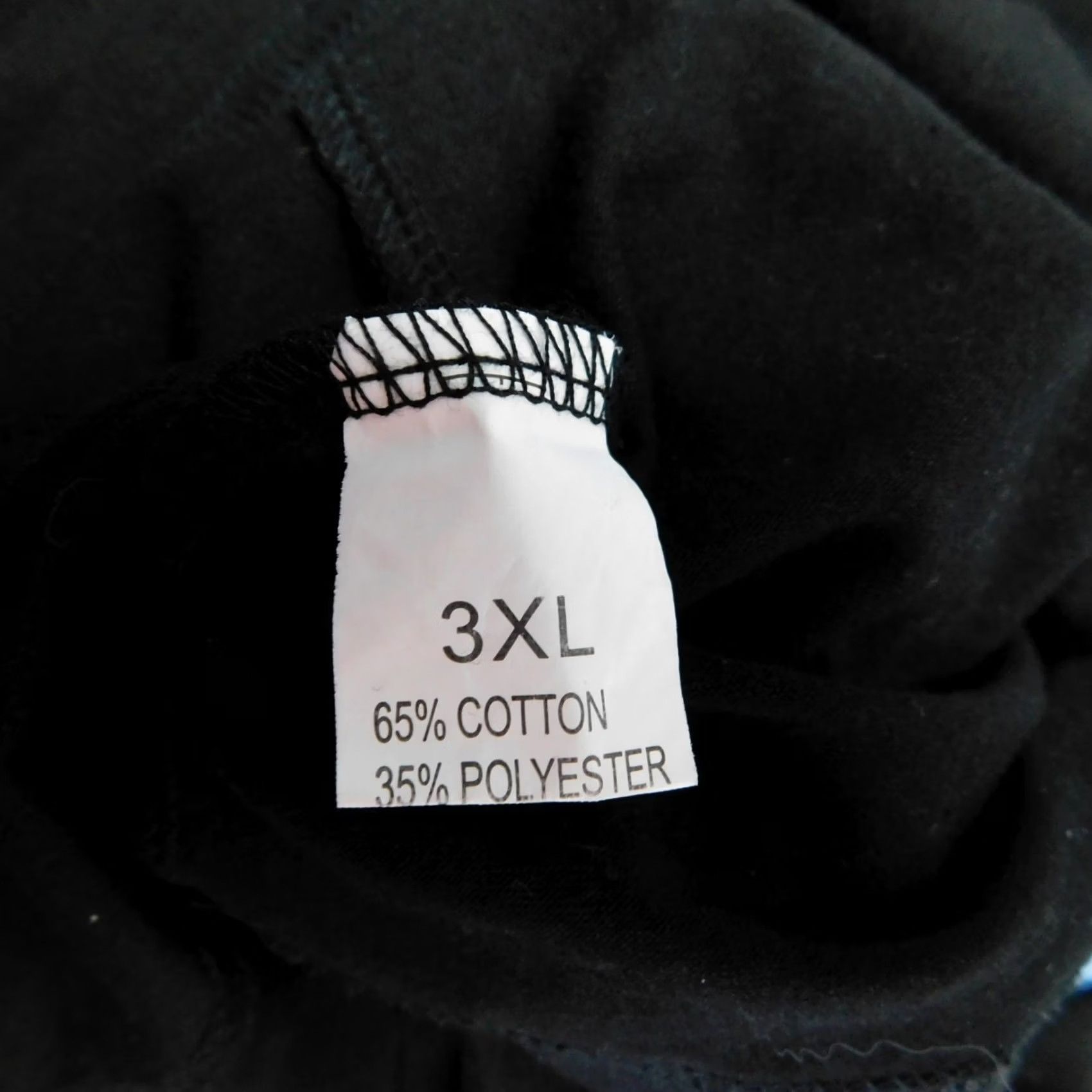 Shein SheIn Curve T-Shirt 3XL, Black, Short Sleeve, Keyhole Size XXL / US 16-18 / IT 52-54 - 5 Thumbnail