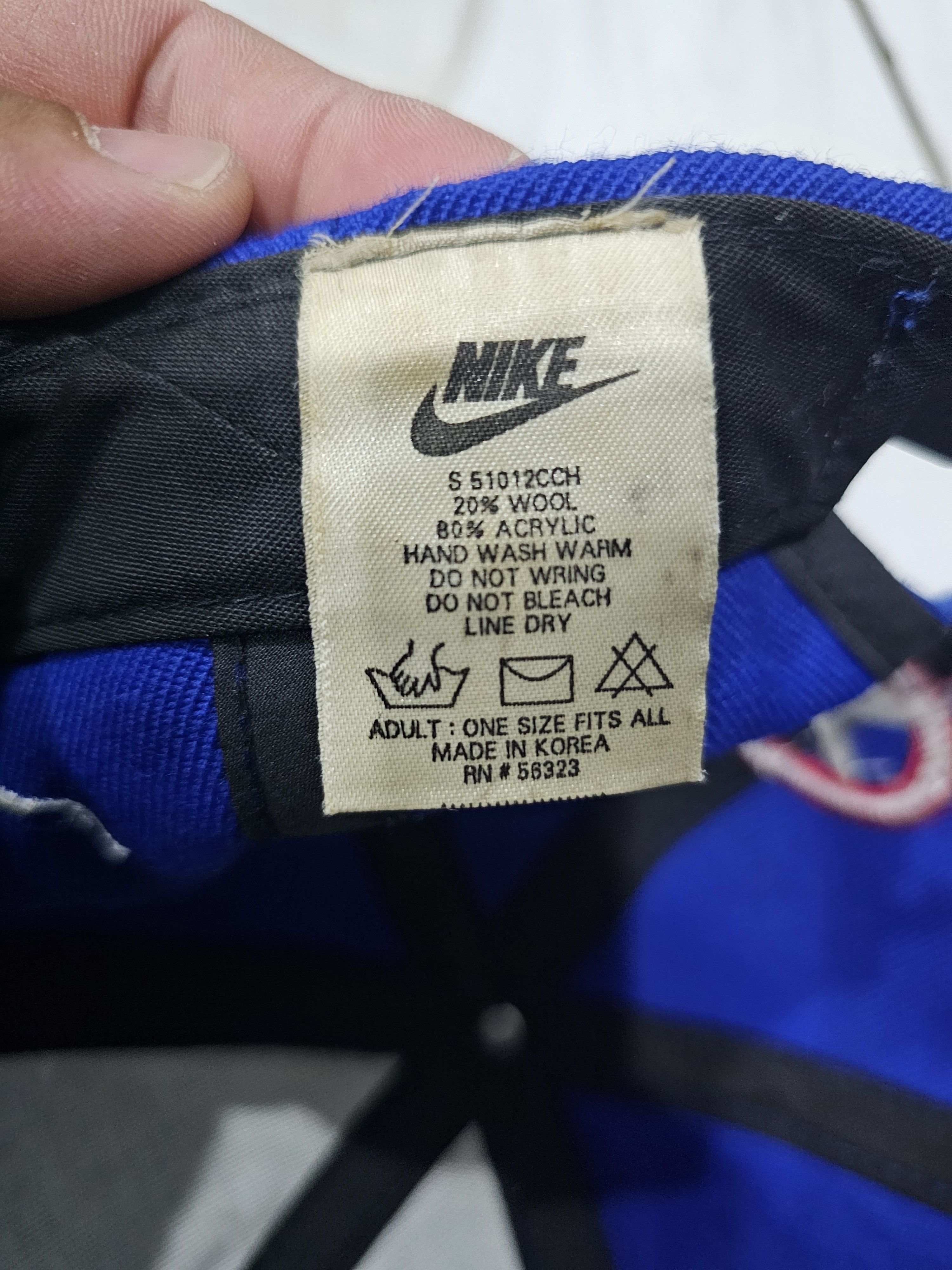 Nike vintage Nike Chicago Cubs MLB Wilson snapback hat Size ONE SIZE - 8 Thumbnail