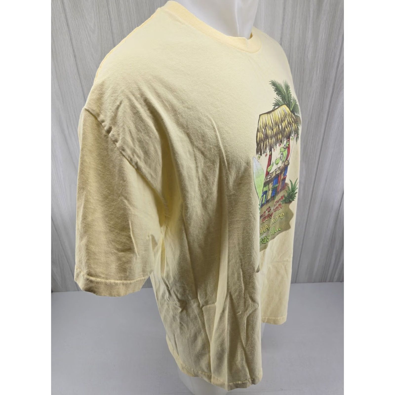 Vintage VINTAGE Margaritaville Shirt Mens XL Yellow Jimmy Buffett Orlando 2006 Size US XL / EU 56 / 4 - 7 Thumbnail