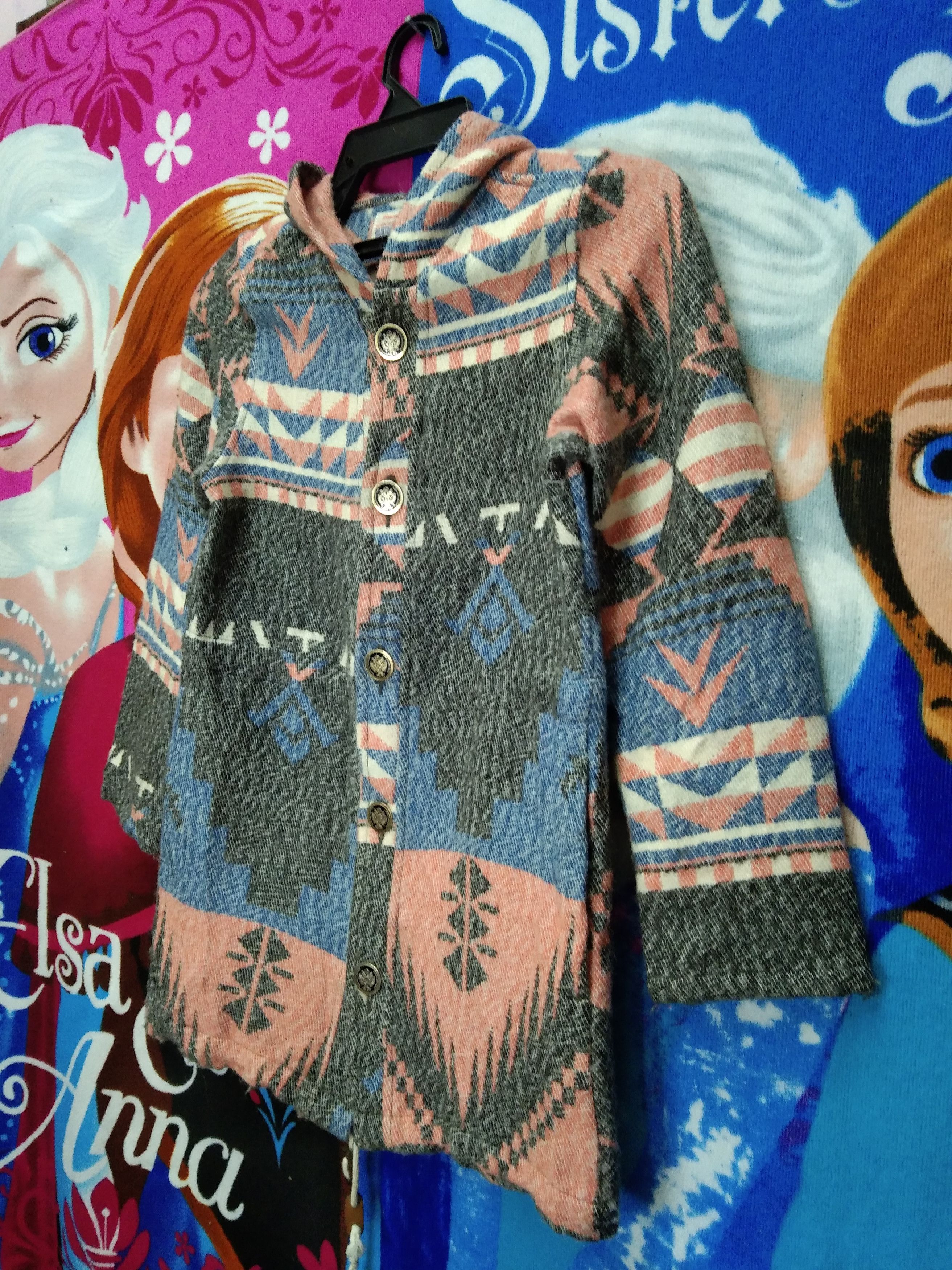 Japanese Brand DENIM & DUNGAREE NAVAJO JACKET HOODIE Size XXS / US 00 / IT 34 - 2 Thumbnail