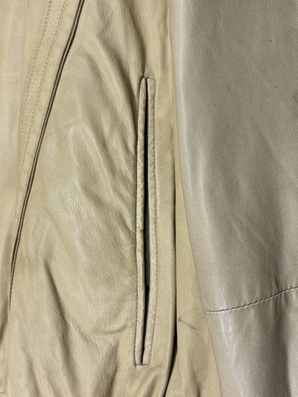 Zilli ZILLI Larsen Model Vintage Calf Leather Jacket Colonial Size US M / EU 48-50 / 2 - 12 Thumbnail
