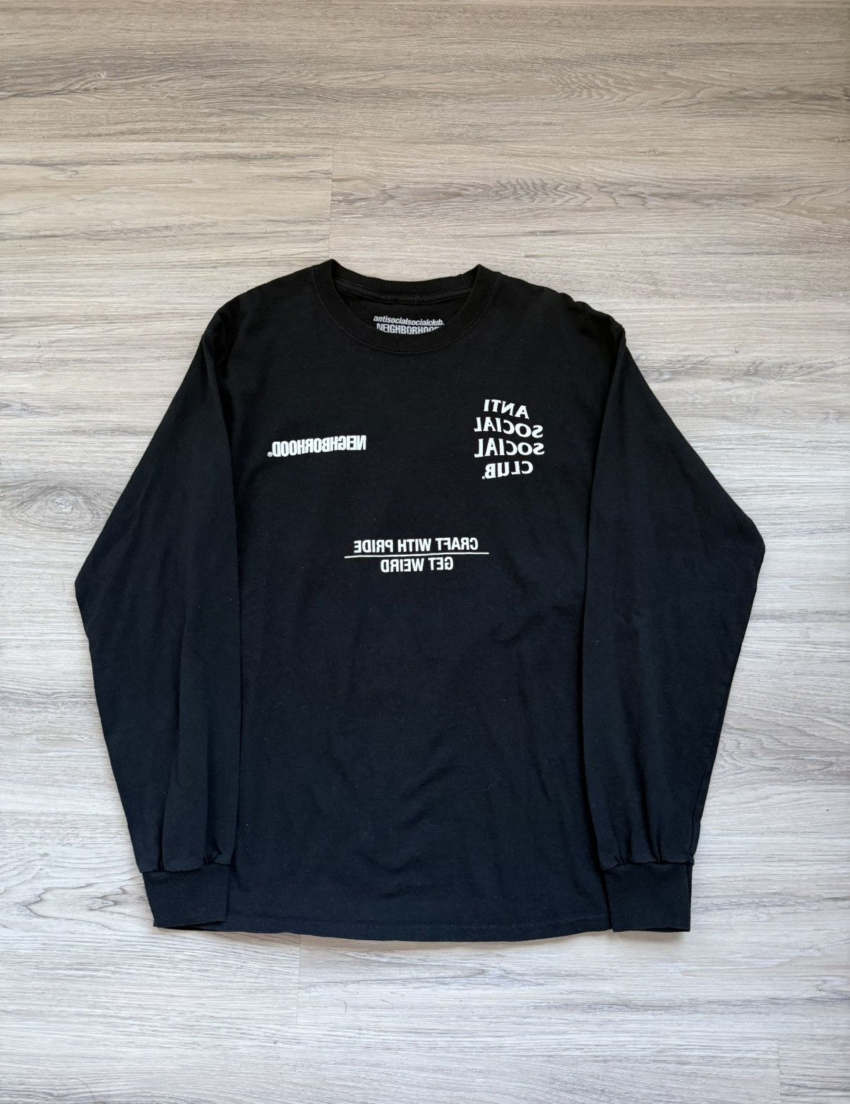 Anti Social Social Club ASSC x Neighborhood AW05 Long Sleeve Size US M / EU 48-50 / 2 - 1 Thumbnail