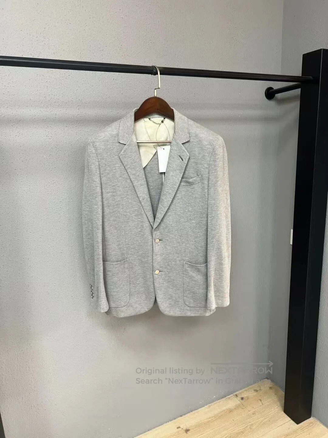 Louis Vuitton gray louis vuitton blazer jacket. Size US L / EU 52-54 / 3 - 1 Thumbnail