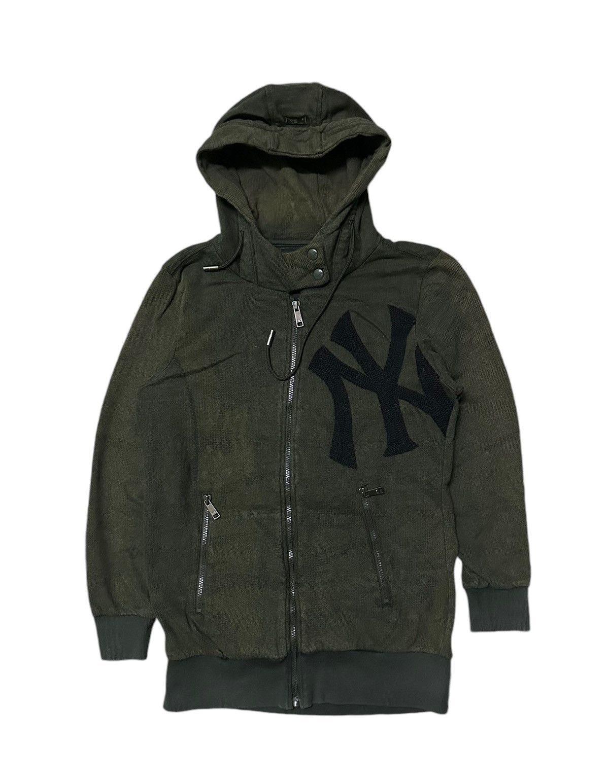 MLB MLB New York big logo zipper hoodie Size M / US 6-8 / IT 42-44 - 1 Thumbnail