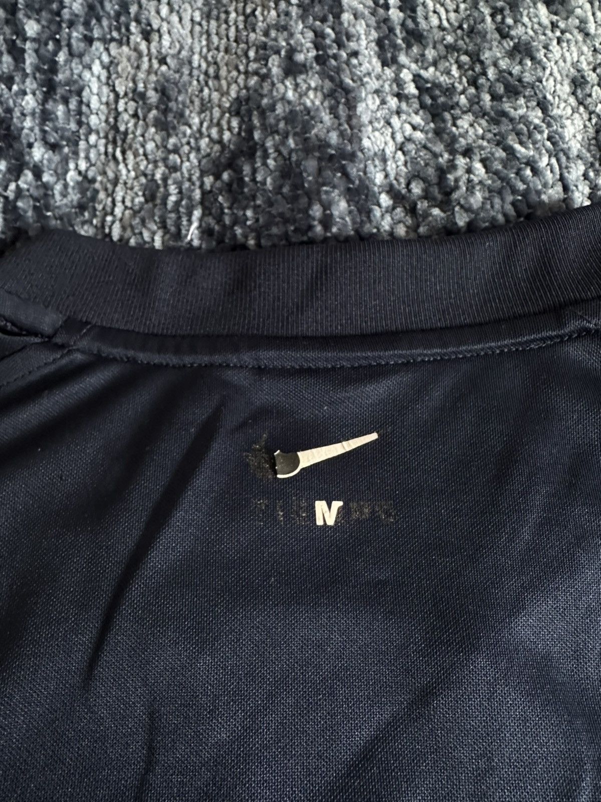 Nike Vintage Nike Navy/Gold Soccer Jersey Size US M / EU 48-50 / 2 - 4 Thumbnail