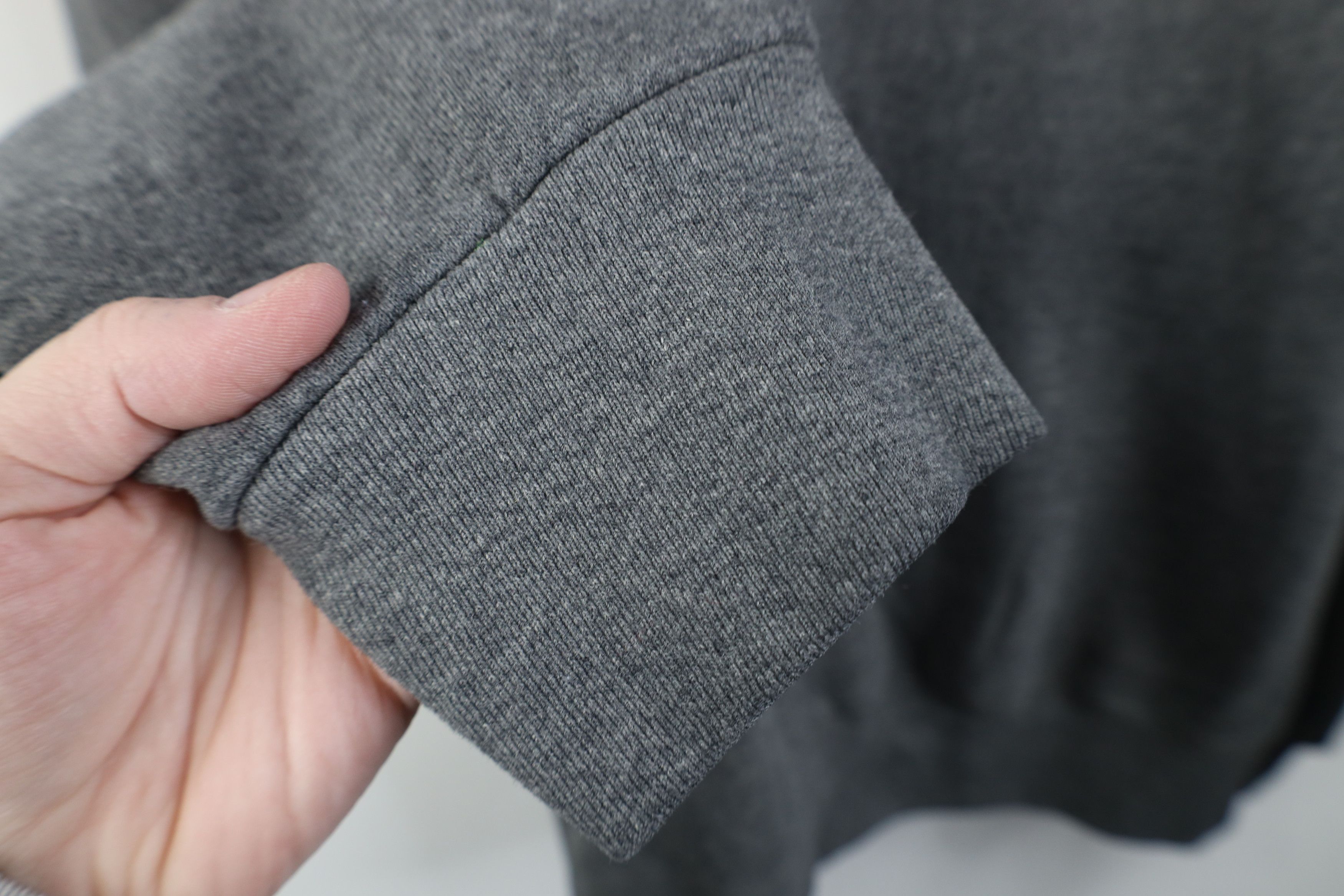 Vintage Vintage 90s Streetwear Blank Crewneck Sweatshirt Gray Size US L / EU 52-54 / 3 - 6 Thumbnail