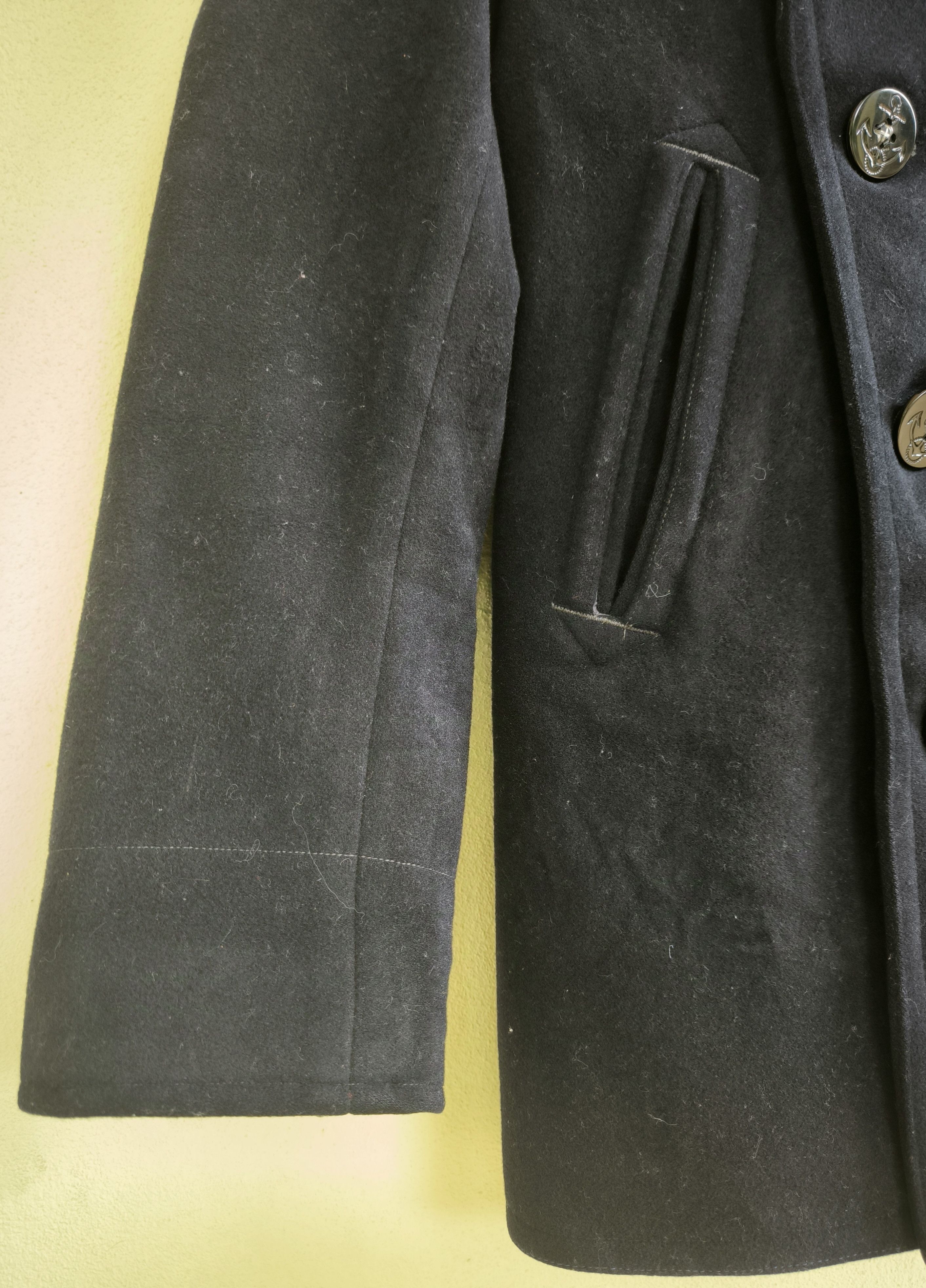 Blue Blue Japan BLUE BLUE JAPAN double breasted wool coat jacket Size US S / EU 44-46 / 1 - 4 Thumbnail