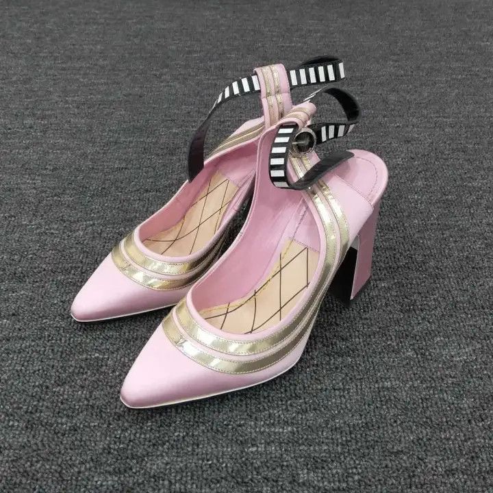 Louis Vuitton Louis Vuitton Pink High Heels for Women 0079 Size US 6 / IT 36 - 1 Thumbnail
