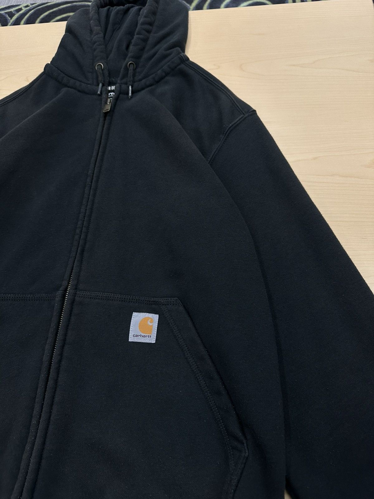 Carhartt Vintage Carhartt Rain-defender Loose-Fit Black Zip-up Jacket Size US M / EU 48-50 / 2 - 4 Thumbnail