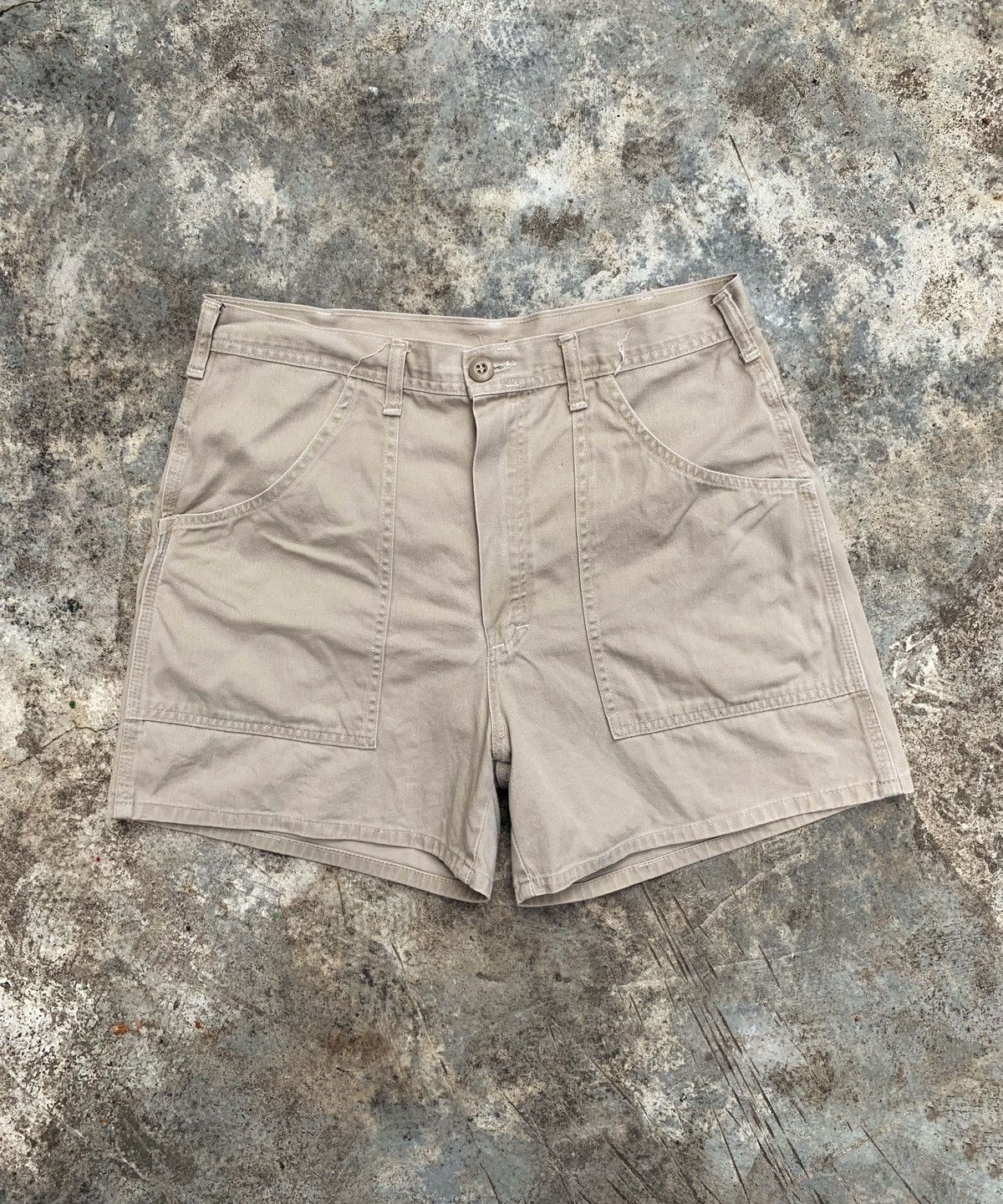 Other Vintage Gung Ho USA Fatigue Shorts Size US 31 - 3 Thumbnail