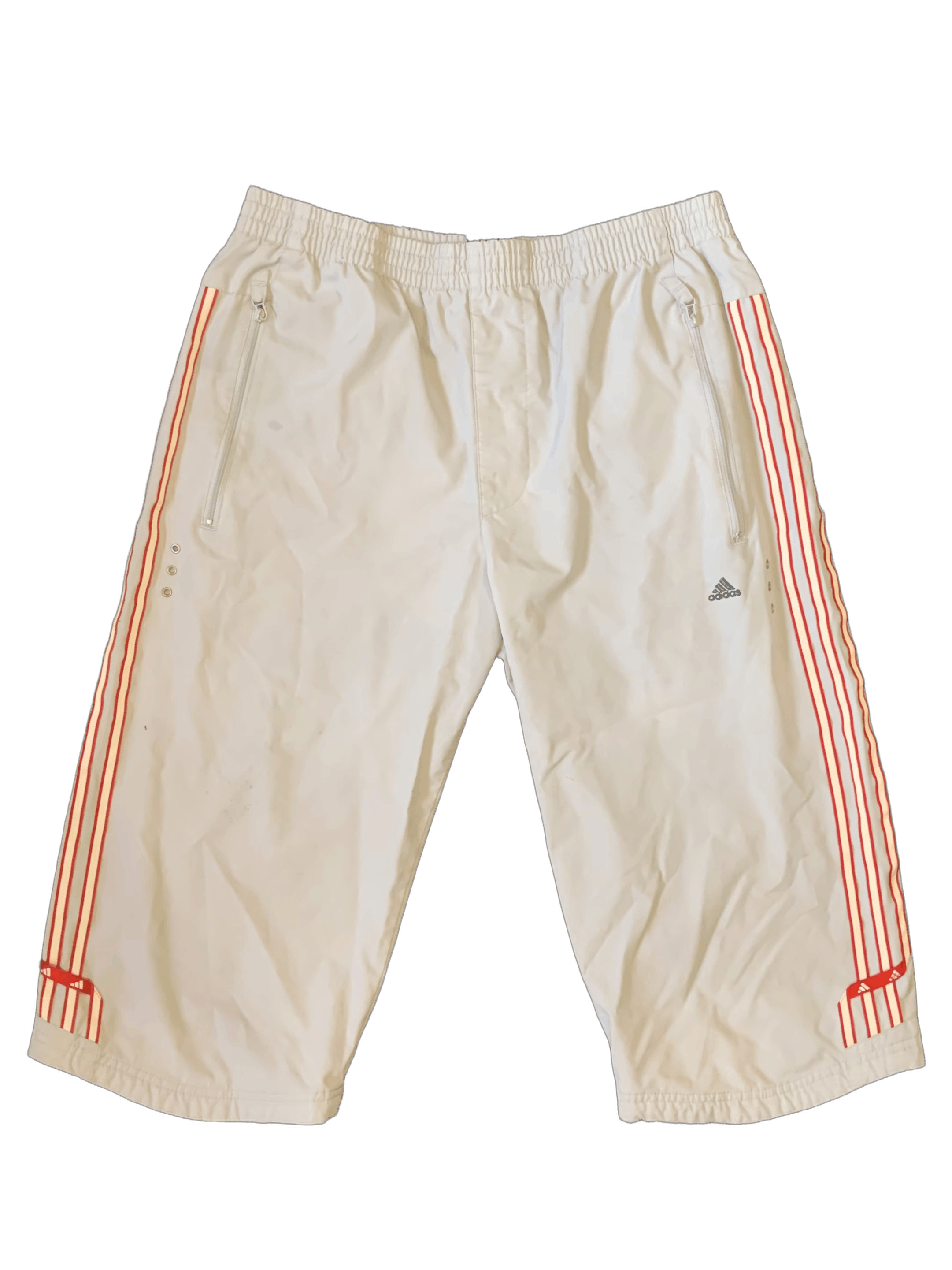 Adidas 1999 Vintage 3/4 Trackpants Size US 30 / EU 46 - 2 Thumbnail