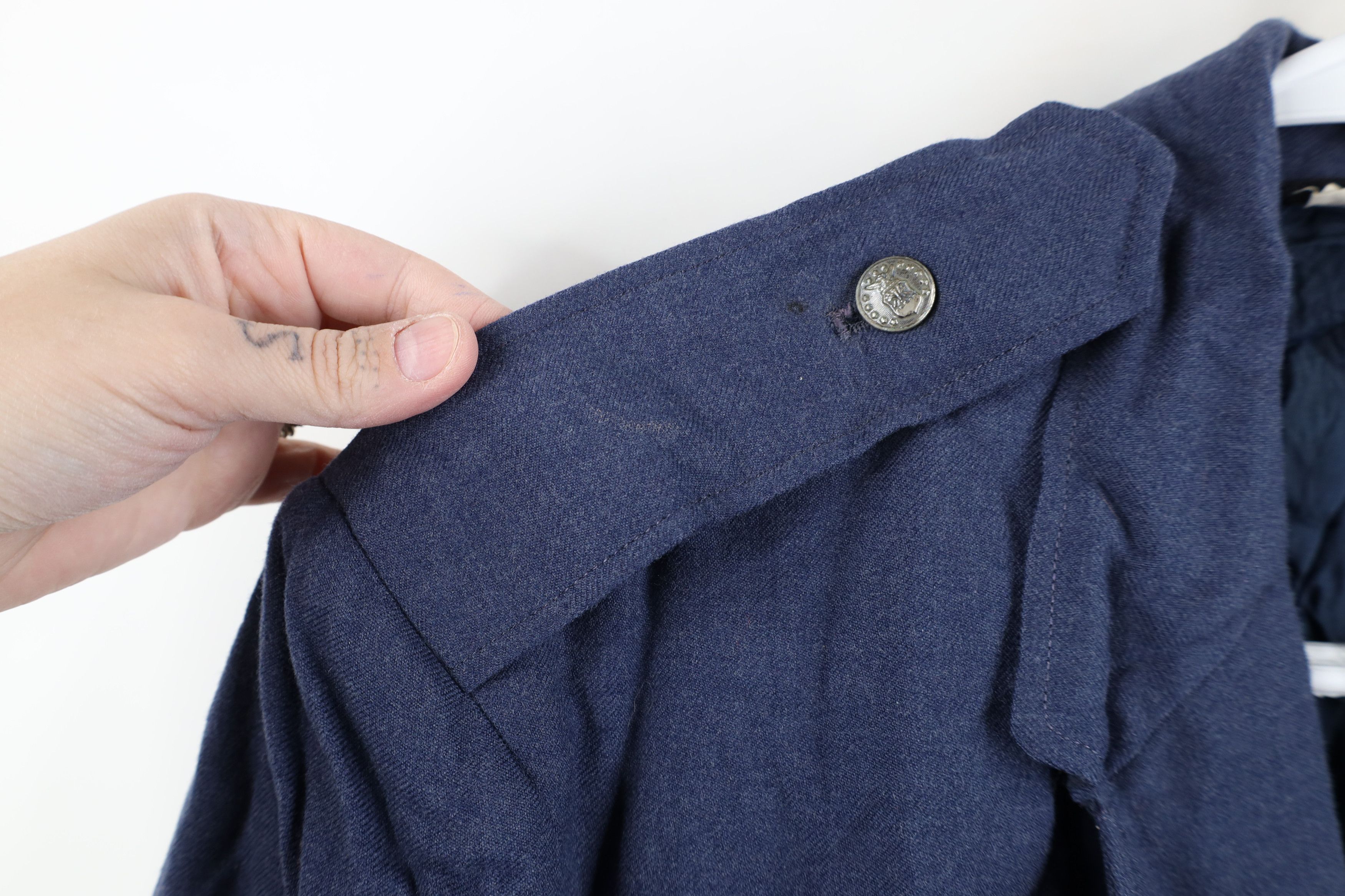 Vintage AS IS Vintage 60s Vietnam War 1084 Officer Jacket Coat USA Size US XL / EU 56 / 4 - 5 Thumbnail