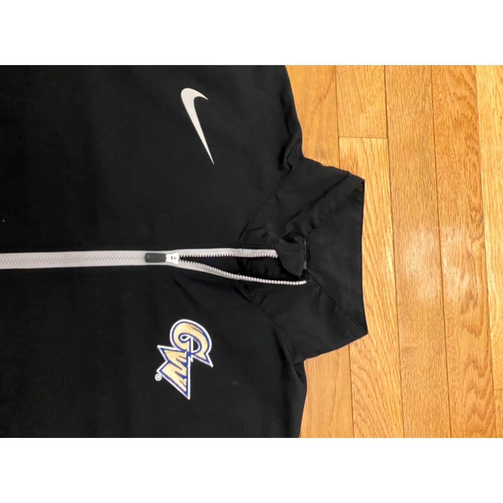 Nike Nike Jacket Pullover Mens M Black 1/4 Zip Therma-Fit Logo Embroidered Zipper Mock Neck Size US M / EU 48-50 / 2 - 3 Thumbnail
