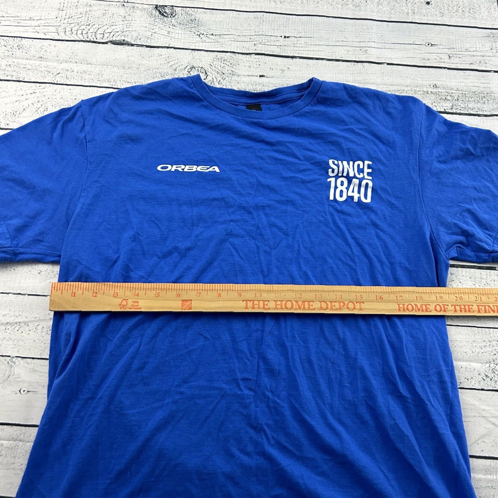 Vintage Orbea T-Shirt Short Sleeve Men L Blue Size US L / EU 52-54 / 3 - 3 Thumbnail