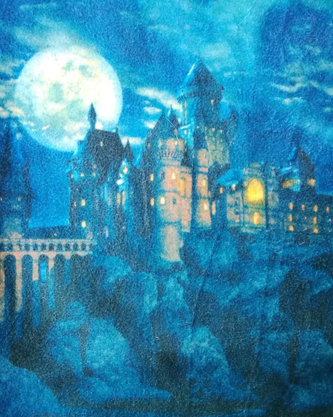 Vintage Vintage Harry Potter Hogwarts Castle AOP Movie Crewneck Size US XL / EU 56 / 4 - 5 Thumbnail