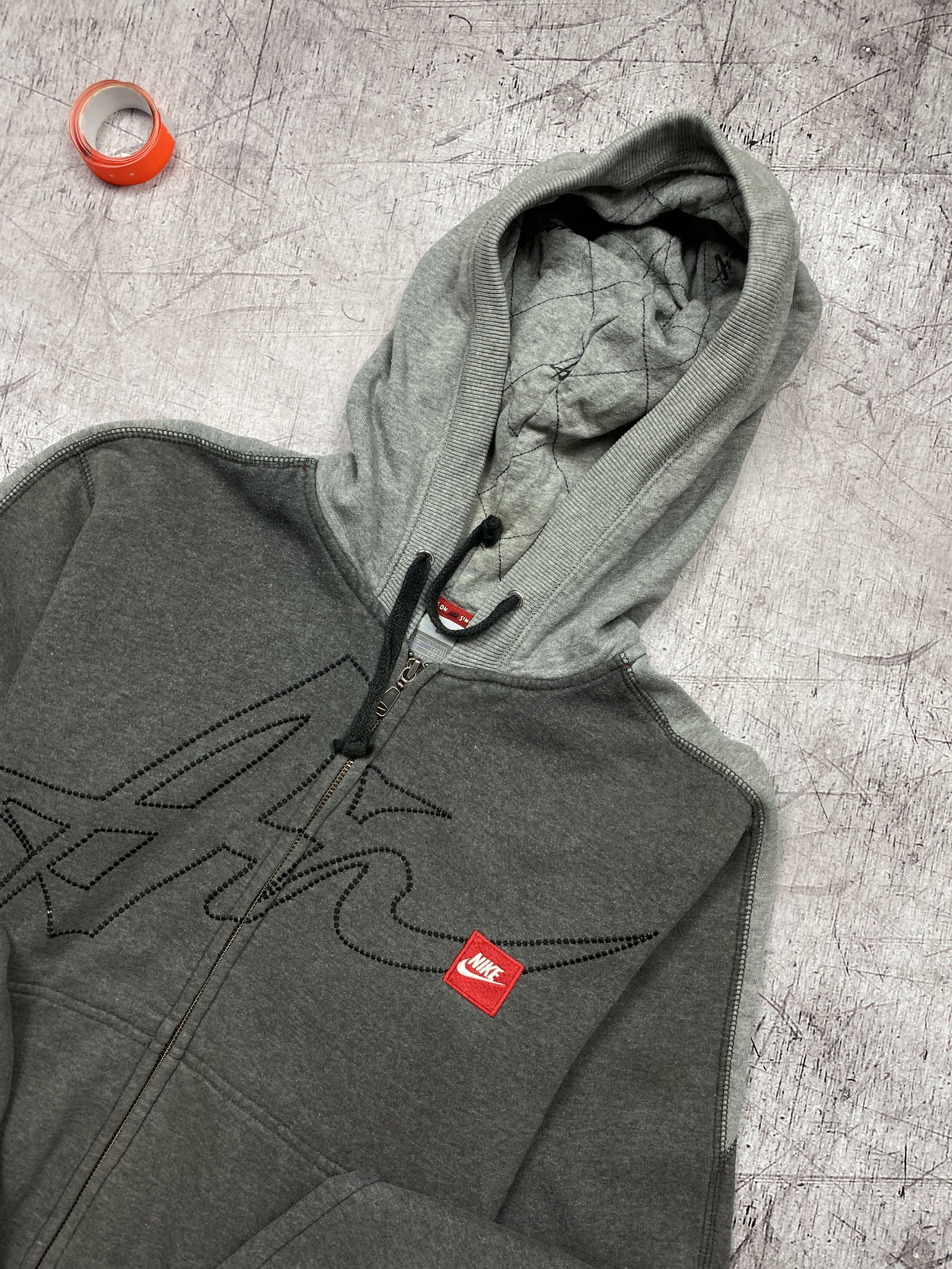 Nike × Vintage Nike Air Vintage Zip Hoodie Size US M / EU 48-50 / 2 - 2 Thumbnail