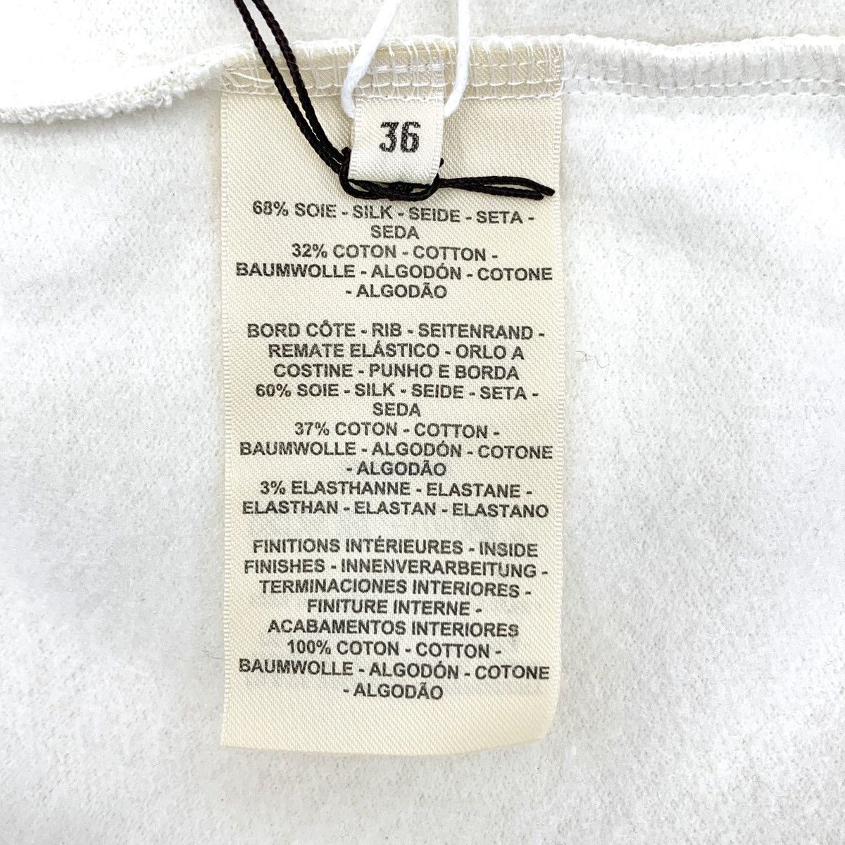 Hermes Hermes Off-white Embroidered Raglan Sleeve Sweatshirt K26WX Size S / US 4 / IT 40 - 8 Thumbnail