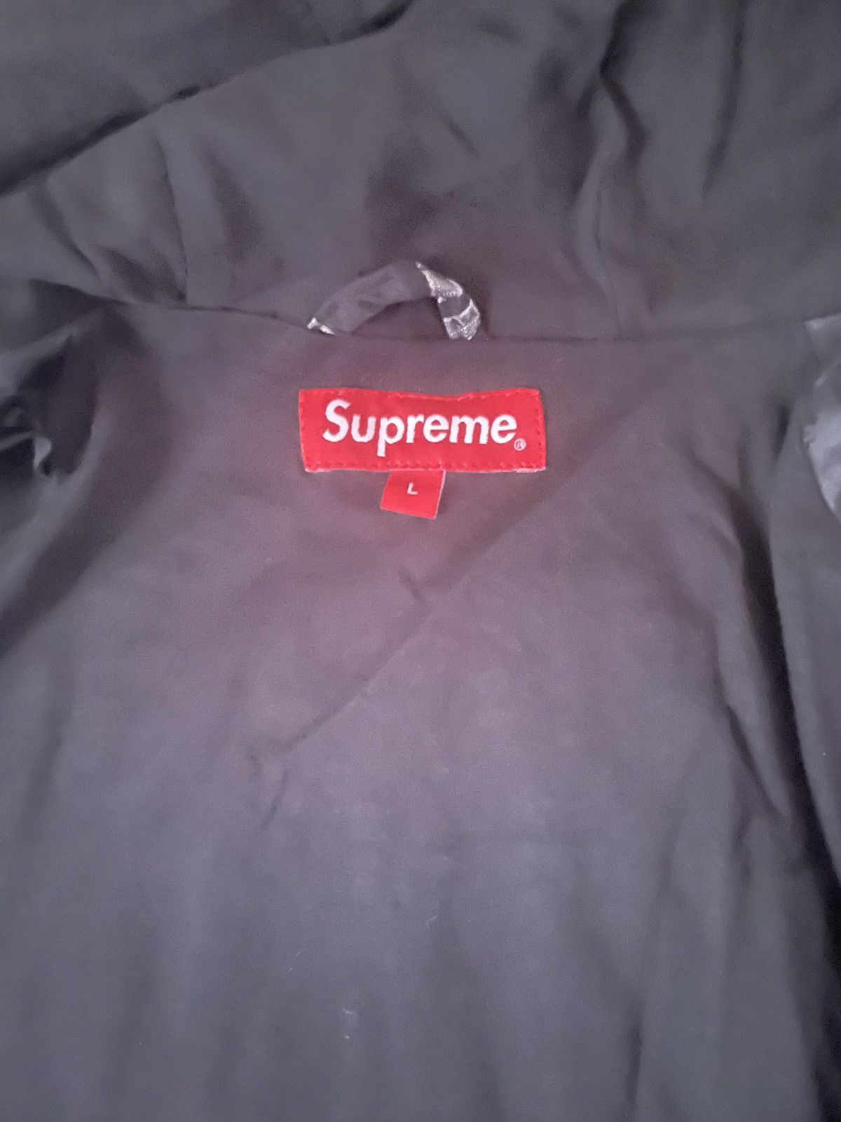Supreme SUPREME LOGO RIPSTOP HOODED TRACK JACKET Size US L / EU 52-54 / 3 - 2 Thumbnail