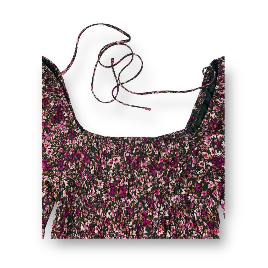 Other Lucy Paris Floral Balloon Sleeve Top Size Small Size S / US 4 / IT 40 - 3 Thumbnail