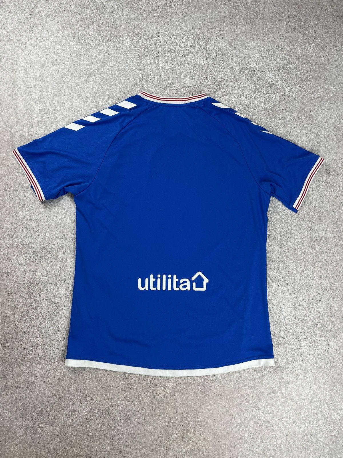 Vintage Glasgow Rangers 2018/19 Home Football Shirt Soccer Jersey Size US M / EU 48-50 / 2 - 9 Thumbnail