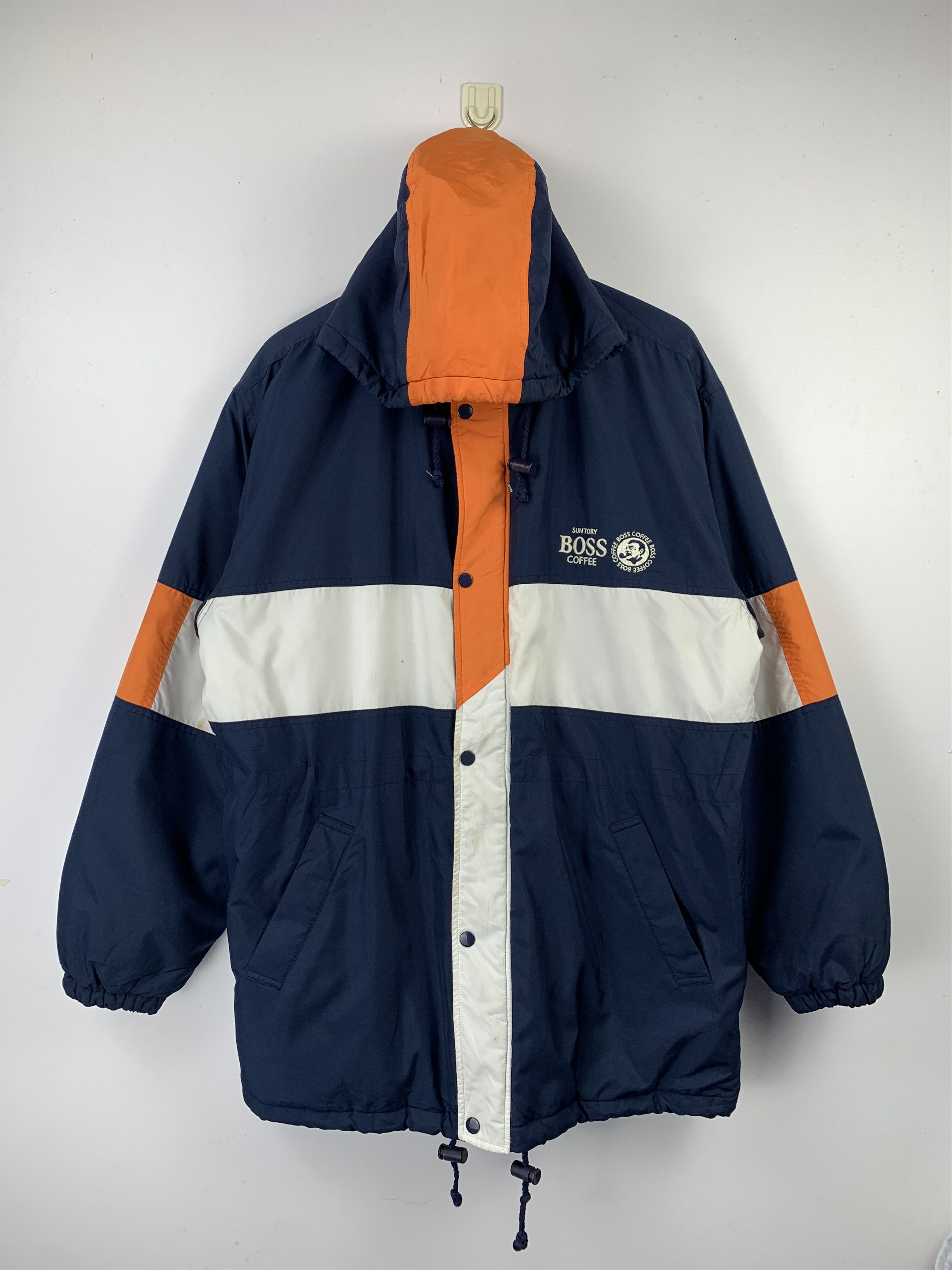 Vintage Vintage Suntory Boss Coffee Bomber Jacket J1577 Size US M / EU 48-50 / 2 - 1 Thumbnail