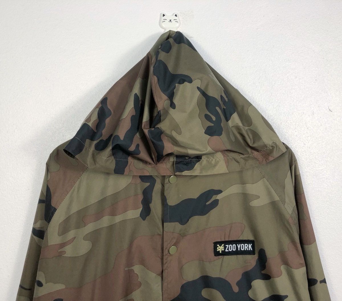 Zoo York Rare Zoo York Skateboard Camo Zipper Hoodie Jacket Size US XL / EU 56 / 4 - 2 Thumbnail