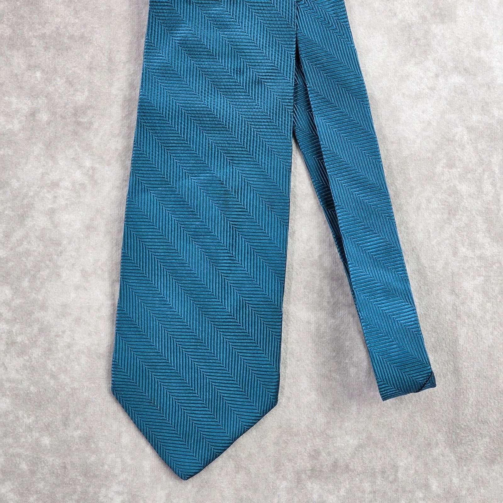 Jos. A. Bank Jos. A. Bank Blue Stripe Repp 100% Silk Italy Men's Neck Tie Size 30 - 2 Thumbnail